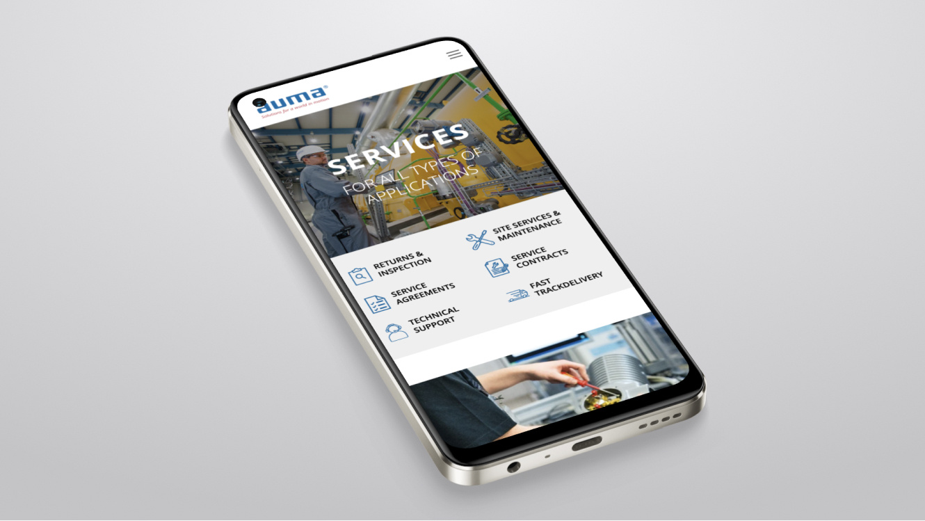 AUMA knowledge base on mobile